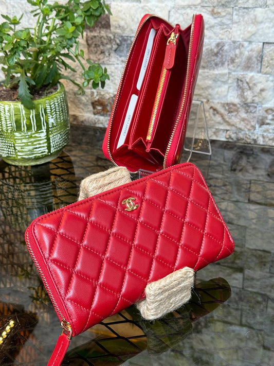 Leather Wallet (Red)