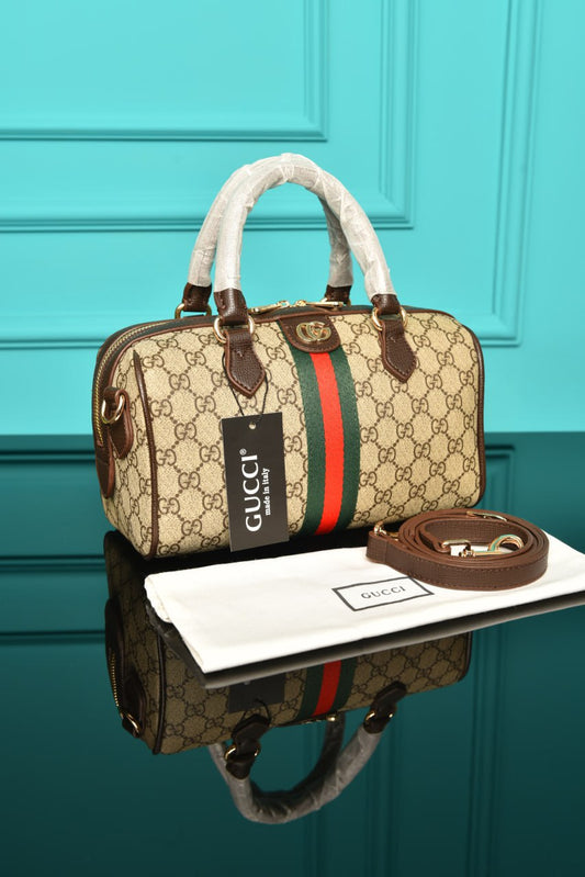 Ophidia Medium Boston Bag